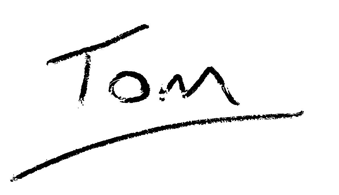 TomLetterSign